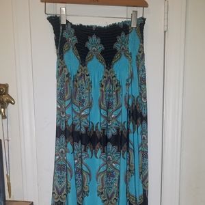 Cute maxi dress paisley print